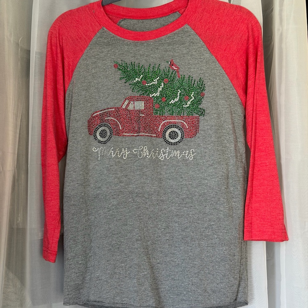 Christmas Shirt 3/4 Sleeve